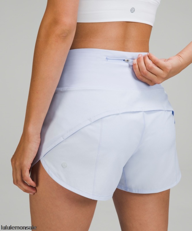 Lululemon Damen DELULU370 | Lululemon Deutschland Pastel Blue Speed Up Hochhaus Gefüttert Kurz 4